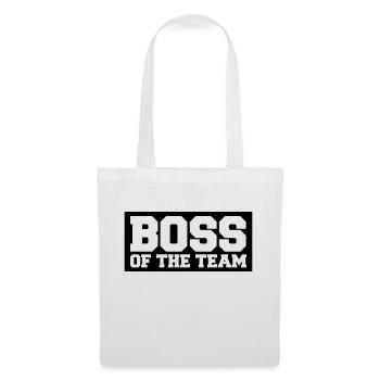 Patron de l’équipe - Sac en tissu - blanc - Devant