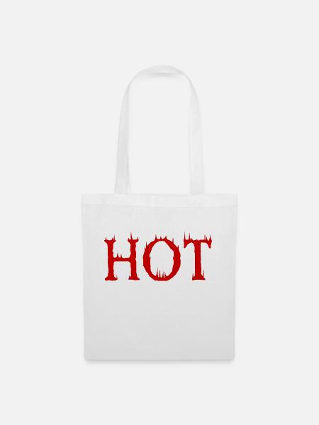 HOT - Stoffbeutel - Weiß