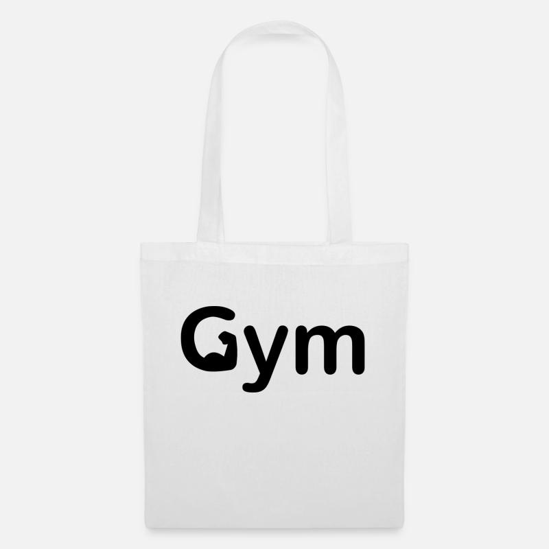 Gym - Stoffbeutel - Weiß