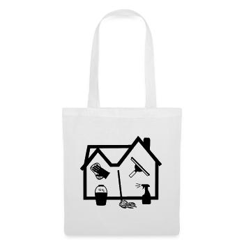 Home Cleaner window cleaner - Tote Bag - white - Front