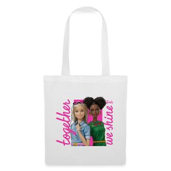 Barbie Together We Shine - Sac en tissu - blanc - Devant