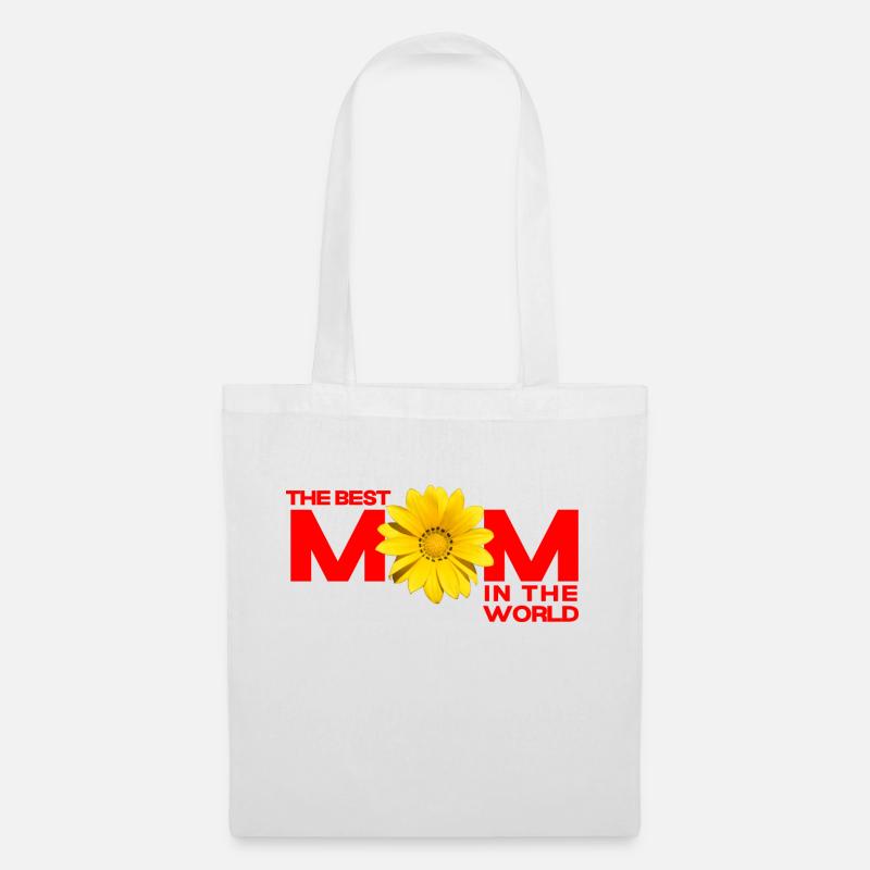 Die beste Mutter der Welt - Stoffbeutel - Weiß