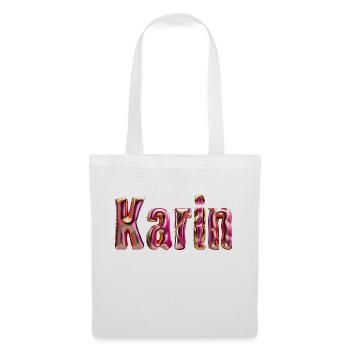 Karin - Stoffbeutel - Weiß - Vorne