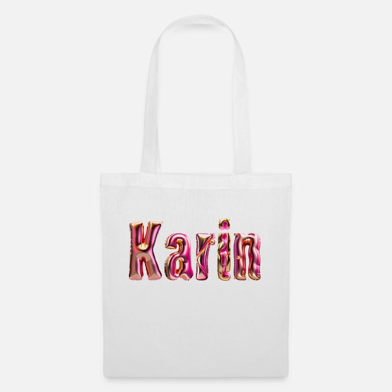 Karin - Stoffbeutel - Weiß