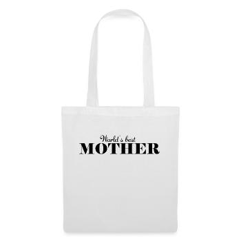 Die beste Mutter der Welt - Stoffbeutel - Weiß - Vorne