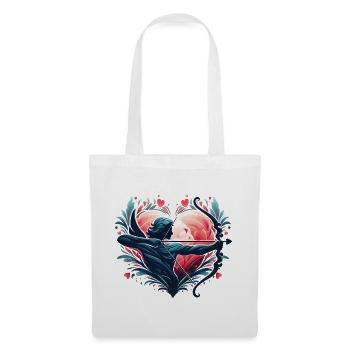 Mythical Heart Archer Illustration - Tote Bag - white - Front