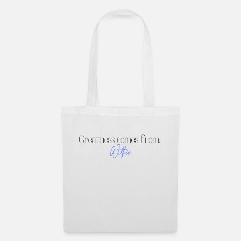 Größe von innen - Stoffbeutel - Weiß