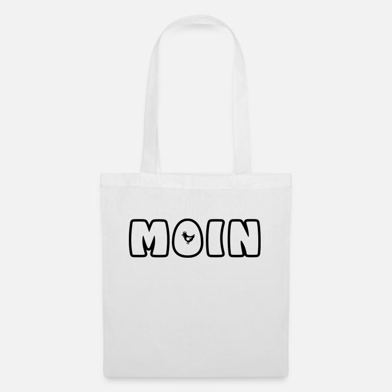 Moin & Moinsen - Stoffbeutel - Weiß