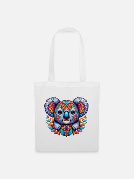 Koala - Stoffbeutel - Weiß
