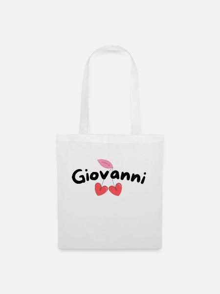 Giovanni - Stoffbeutel - Weiß
