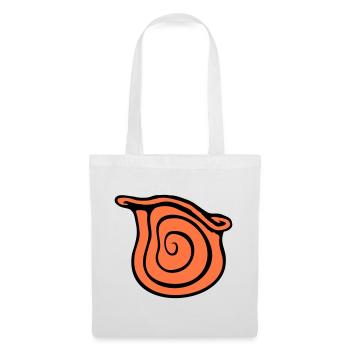 Snail Shell Snail Insect House Spiral Cool - Tote Bag - white - Front