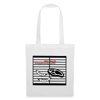 Relaxation grills - Tote Bag - white - Front