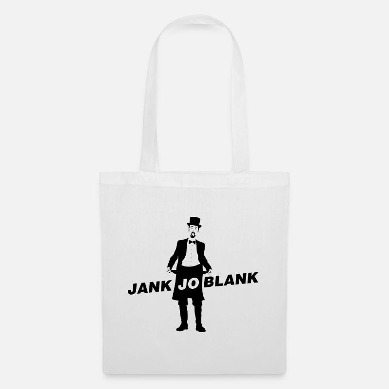 JANK JO BLANK - Stoffbeutel - Weiß