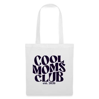 Mama 2026 Geschenk - Coole Mama Geschenkidee - Stoffbeutel - Weiß - Vorne