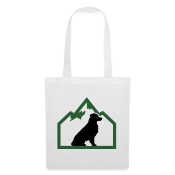 Dog Mountains Outdoor Crest - Tote Bag - white - Front