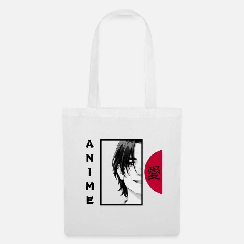 Anime Lover BLACK - Tote Bag - white