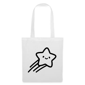 shooting star - Tote Bag - white - Front
