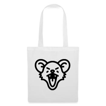 souris - Sac en tissu - blanc - Devant