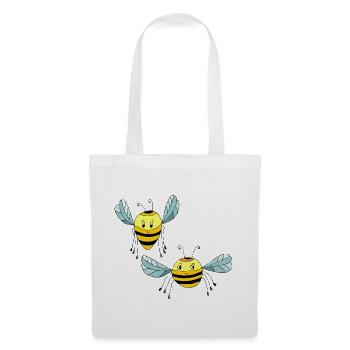 Insectes - Sac en tissu - blanc - Devant