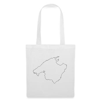 MALLORCA Herz - Stoffbeutel - Weiß - Vorne