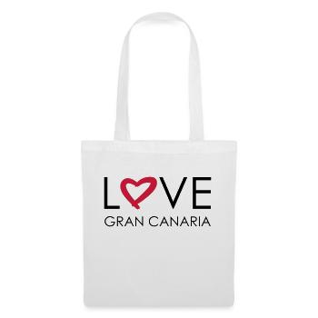 love cran canaria - Tote Bag - white - Front