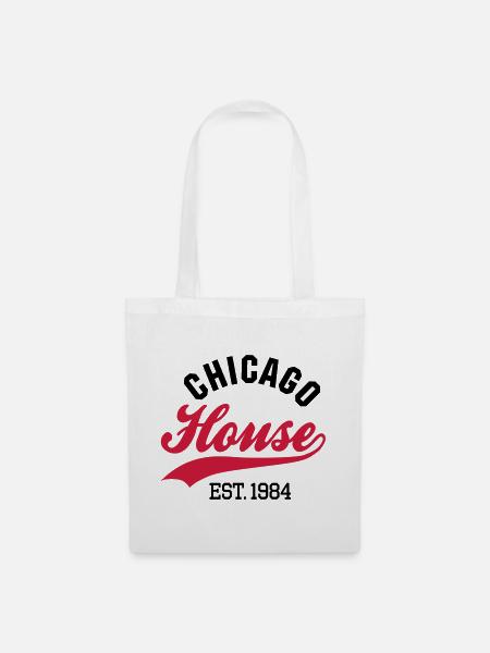 Chicago house est. 1984 - Stoffbeutel - Weiß