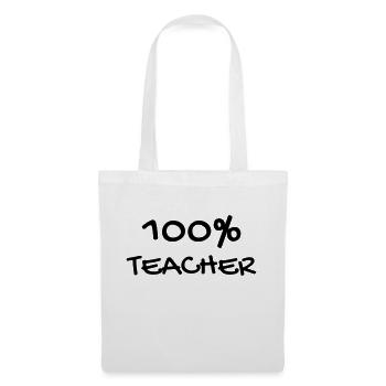 School Teacher Schule Lehrerin Ecole Prof Lehrer - Tote Bag - white - Front