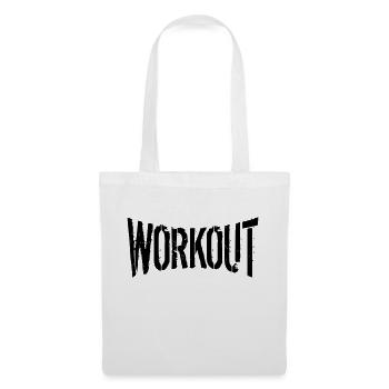 entraînement gymnase spray bête mode cool design t - Sac en tissu - blanc - Devant