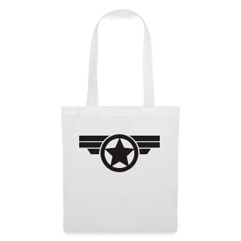 ÉTOILE MILITAIRE - Sac en tissu - blanc - Devant