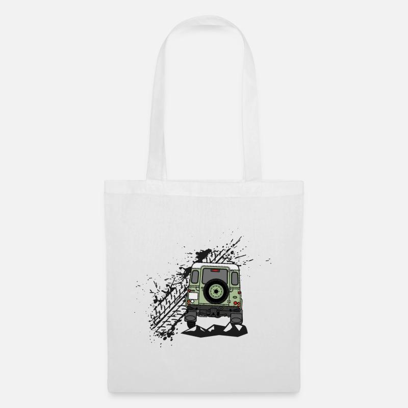 Defender Splash Rear - Tote Bag - white