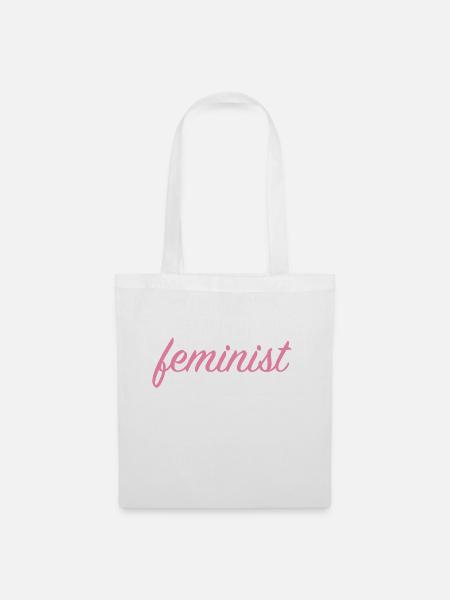 Feminist - Stoffbeutel - Weiß