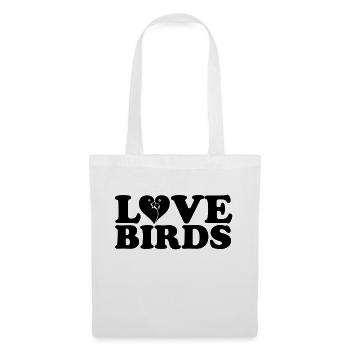 Lovebirds - Tote Bag - white - Front