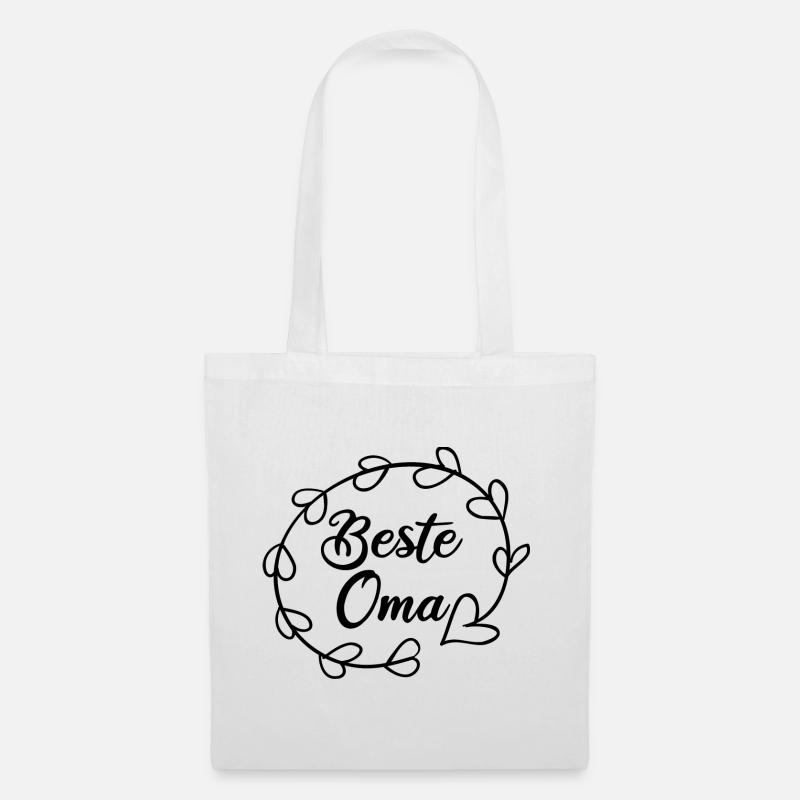 BESTE OMA - Stoffbeutel - Weiß