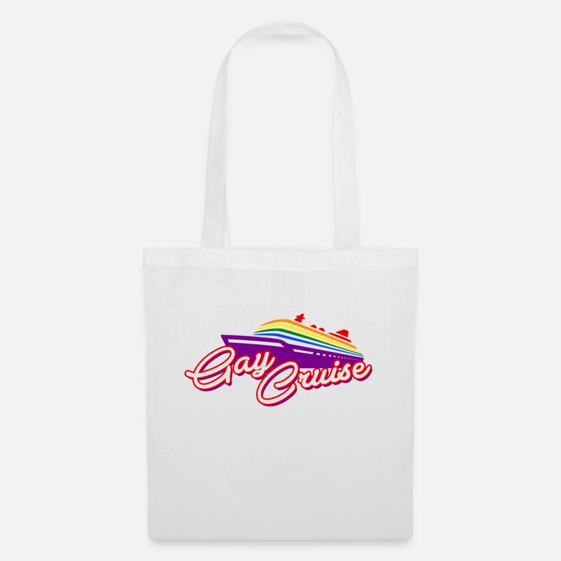 Gay Cruise - Stoffbeutel - Weiß
