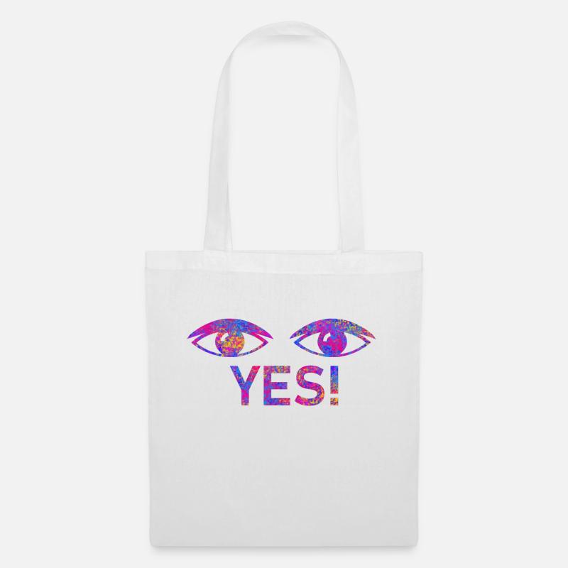 SAY YES - Stoffbeutel - Weiß