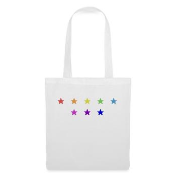 anti pis rainbow - Tote Bag - white - Front