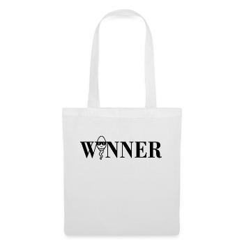 Winner sperm - Tote Bag - white - Front