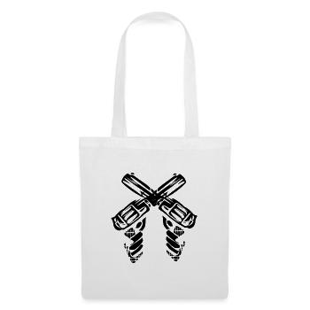 Abstract Geometry Spiral Design - Tote Bag - white - Front