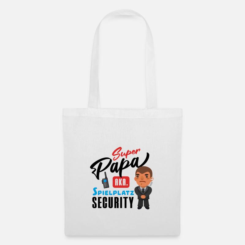 Super Papa - Stoffbeutel - Weiß