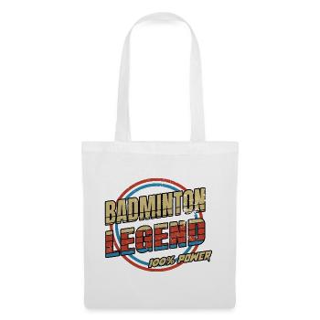 Badminton Legend - Tote Bag - white - Front