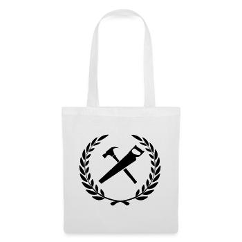 Timmermans tools for carpenter - Tote Bag - white - Front