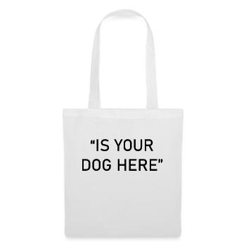 Hund Chien - Sac en tissu - blanc - Devant