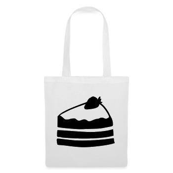 Piece of cake - Tote Bag - white - Front