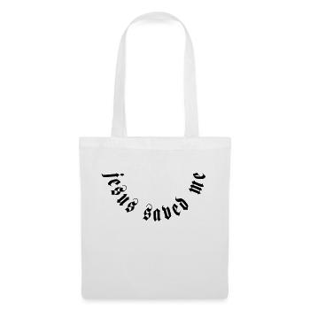 Jésus m’a sauvé la motivation - Sac en tissu - blanc - Devant