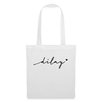 Dilay Cursive Name - Tote Bag - white - Front