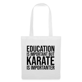 Karate - Stoffbeutel - Weiß - Vorne