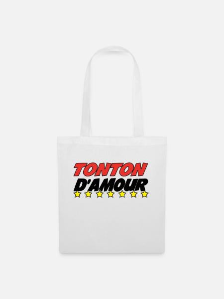 UNCLE of love - Tote Bag - white
