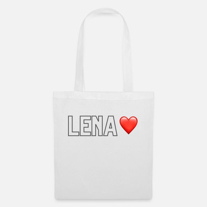 Lena Lover Edition - Stoffbeutel - Weiß