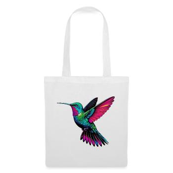Colibri - Sac en tissu - blanc - Devant