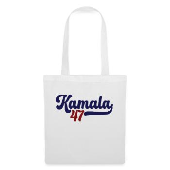 KAMALA HARRIS Amérique - Sac en tissu - blanc - Devant